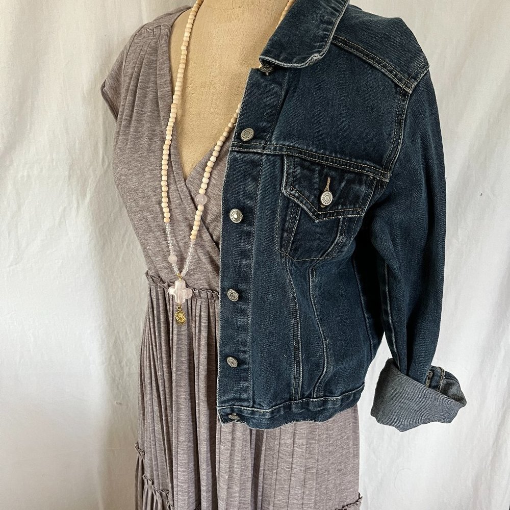 Sundance Grey T-Shirt Summer Dress